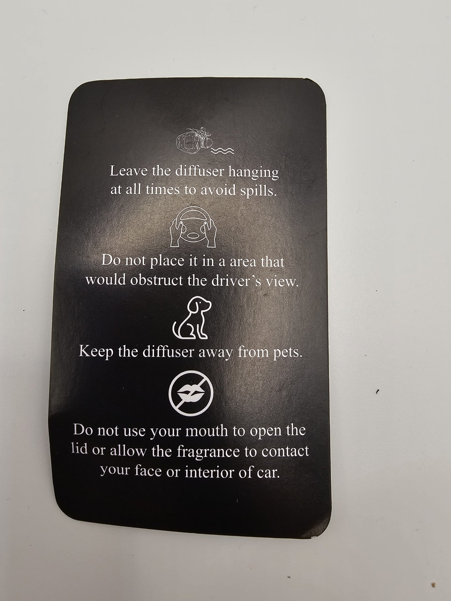 The Red Room Car Diffuser - Air Freshener Diffuser - 8ml