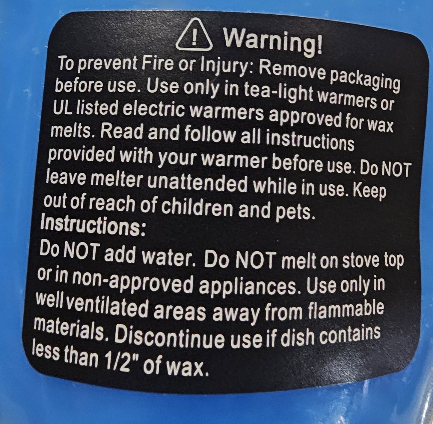 Squeezable Soy Wax Melts - Vanilla, Caramel, and Spice