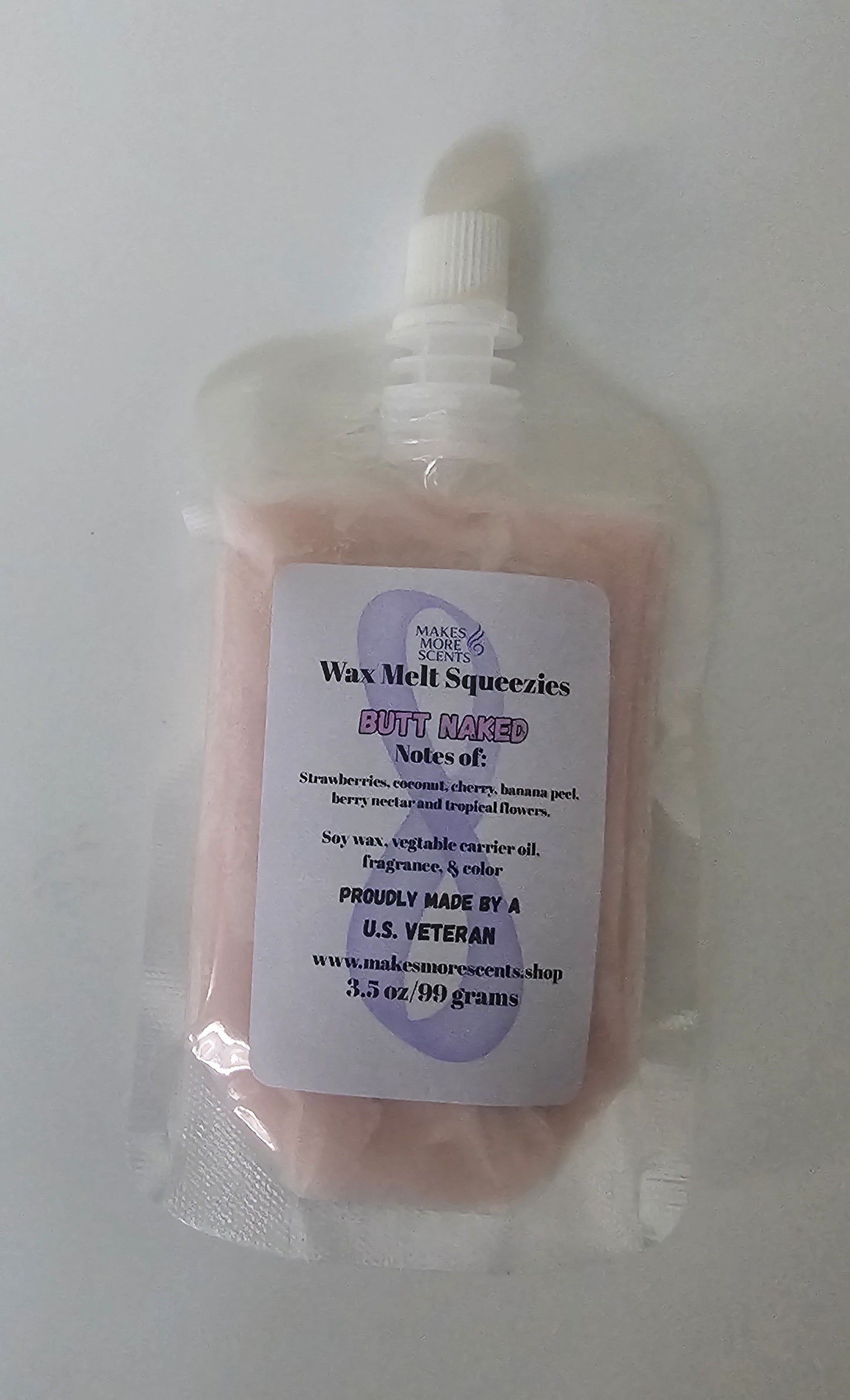 Bu** Naked Wax Melt Squeezies