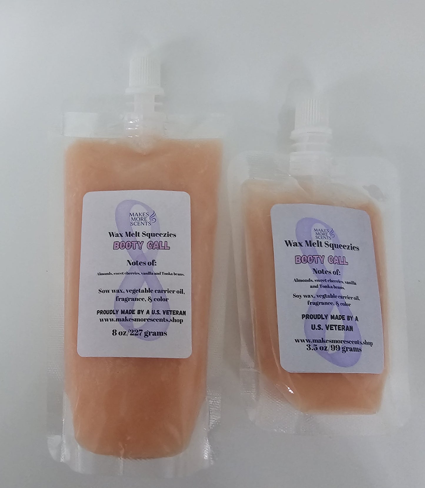 Booty Call (Amaretto Sour) Wax Melt Squeezies