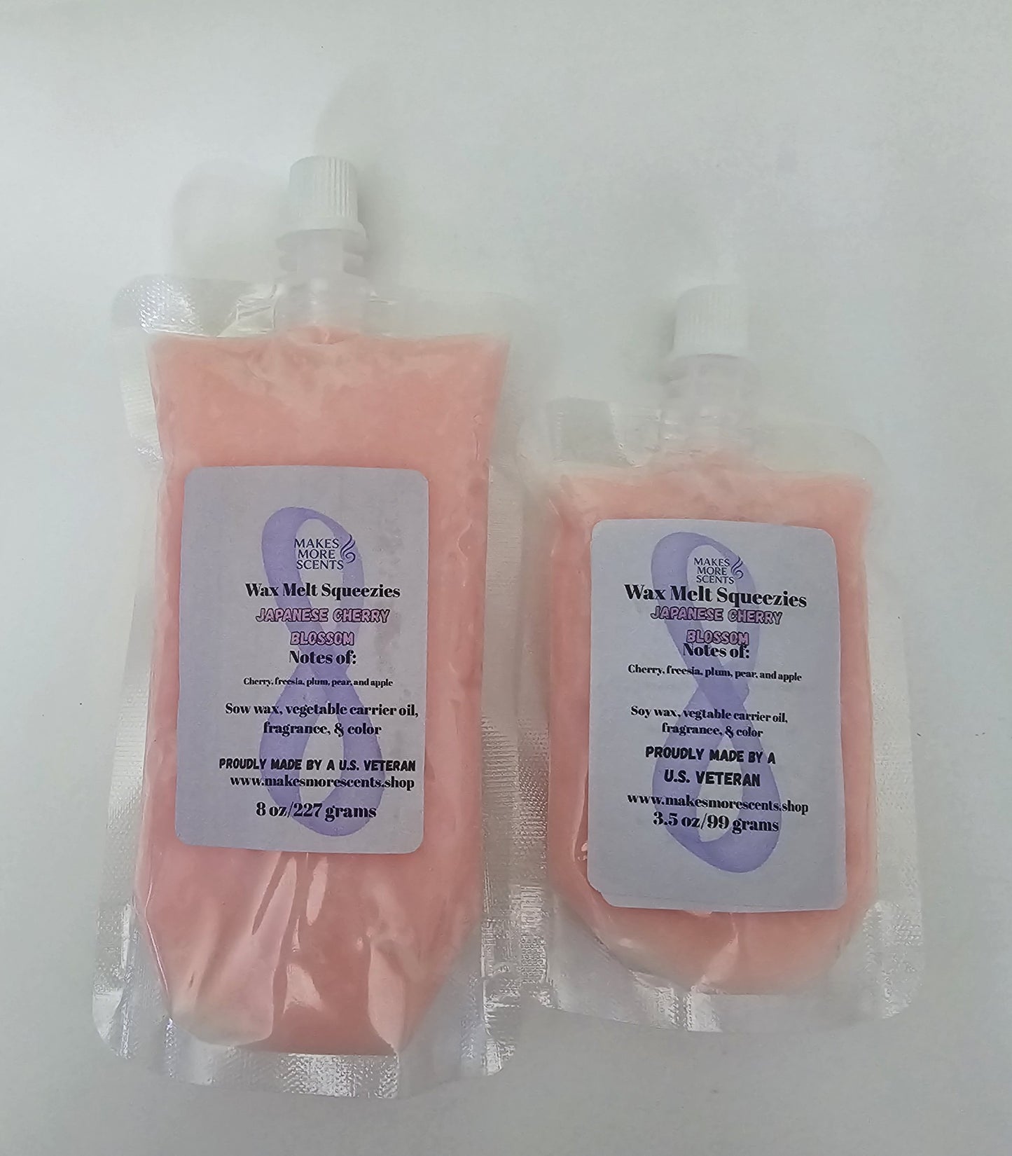 Japanese Cherry Blossom Wax Melt Squeezies