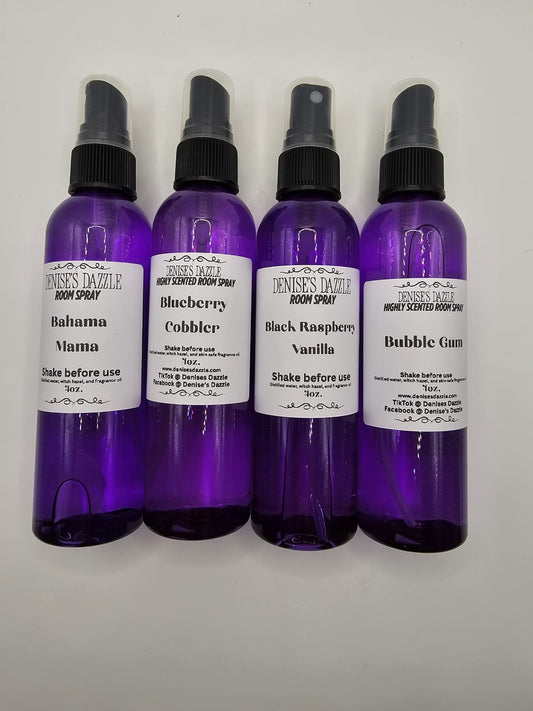 Highly Scented Room Spray - 4oz