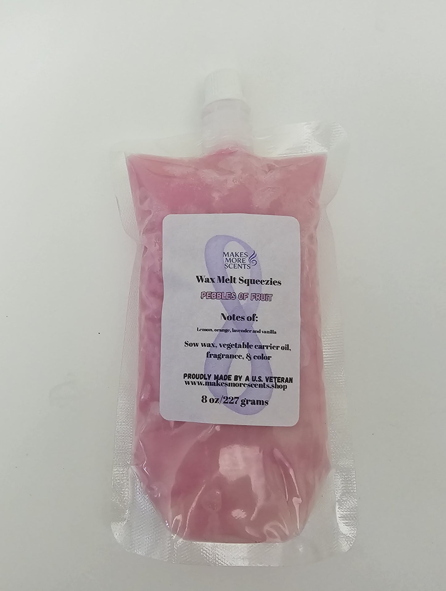 Pebbles of Fruit Wax Melt Squeezies