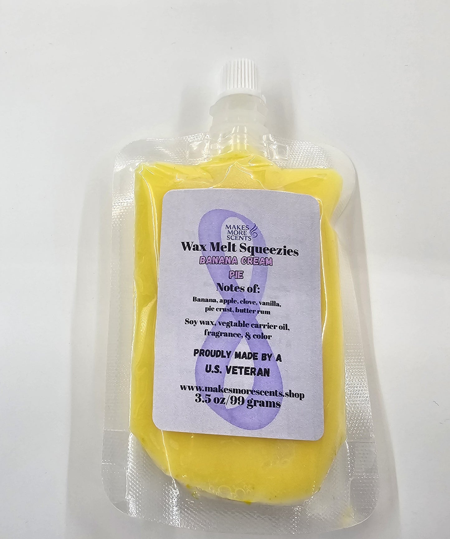 Banana Cream Pie Wax Melts and Squeezies