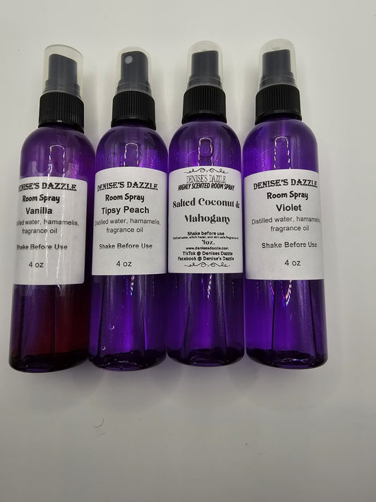 Highly Scented Room Spray - 4oz