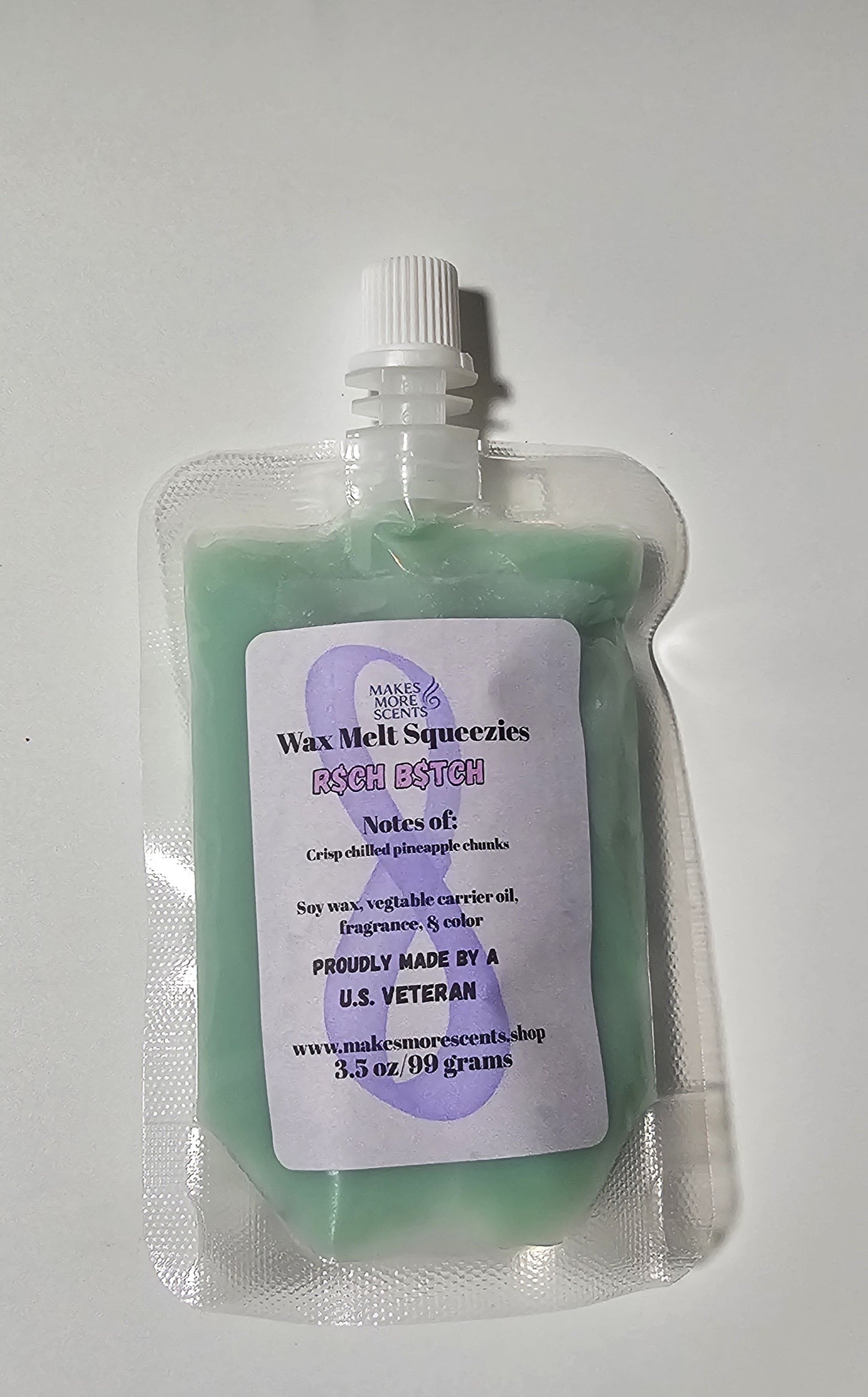 R$ch B$tch (Iced Pineapple) Wax Melt Squeezies
