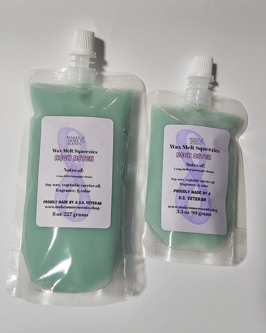 R$ch B$tch (Iced Pineapple) Wax Melt Squeezies