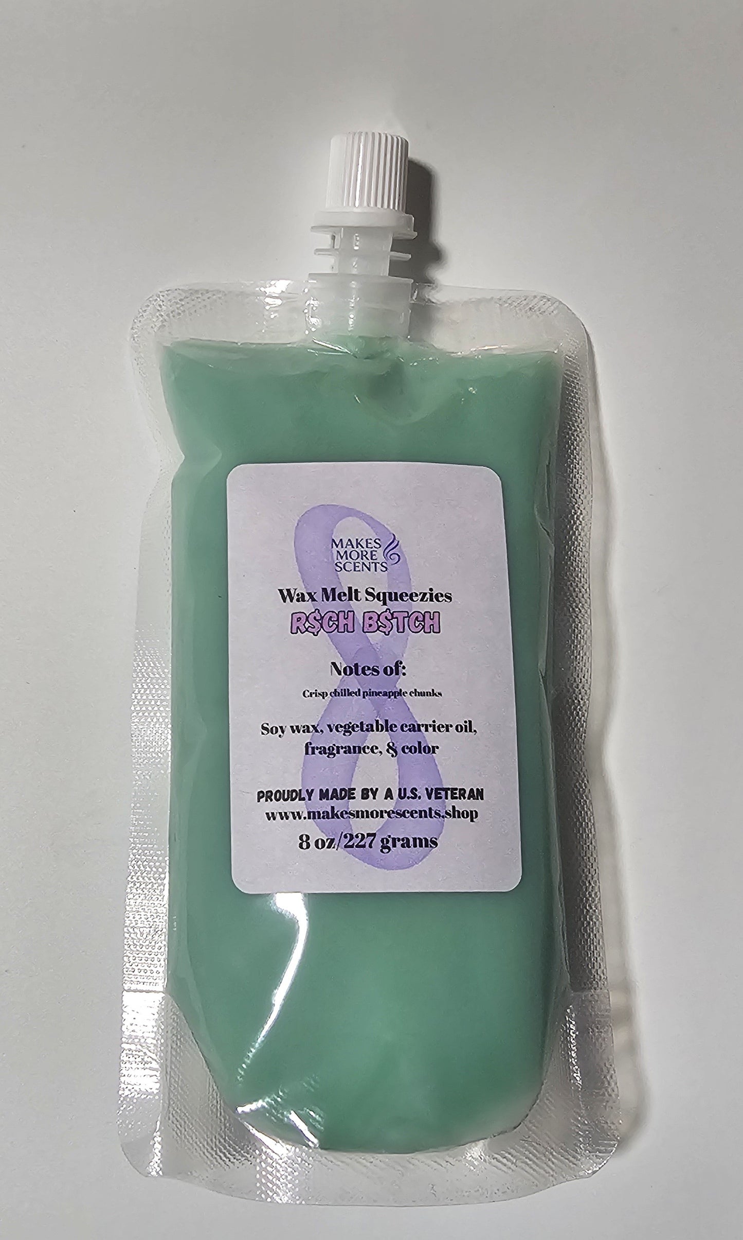 R$ch B$tch (Iced Pineapple) Wax Melt Squeezies