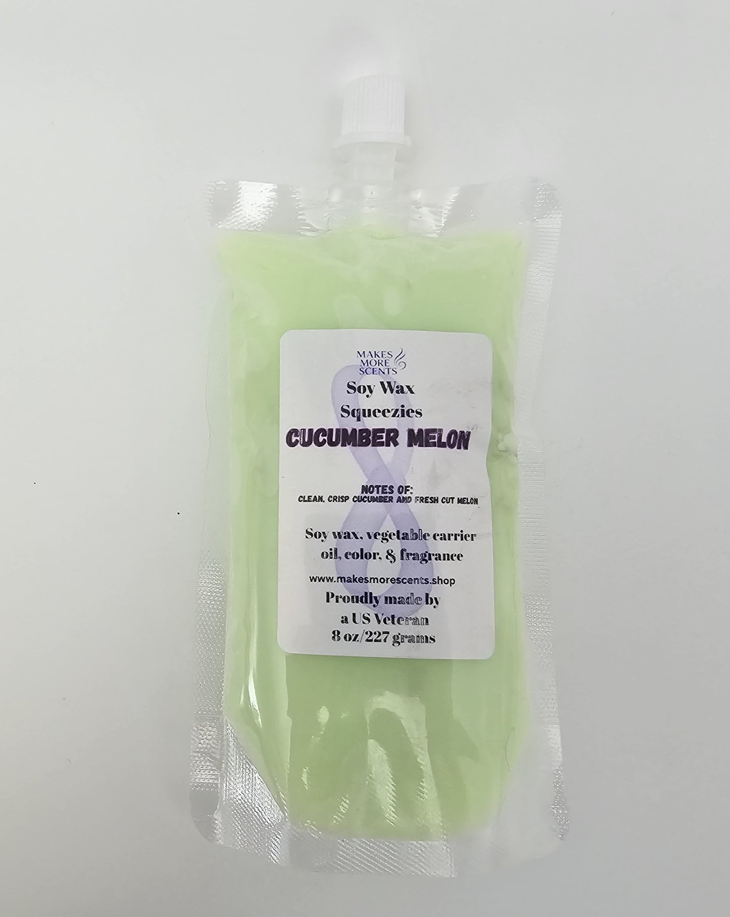 Cucumber Melon Wax Melt Squeezies
