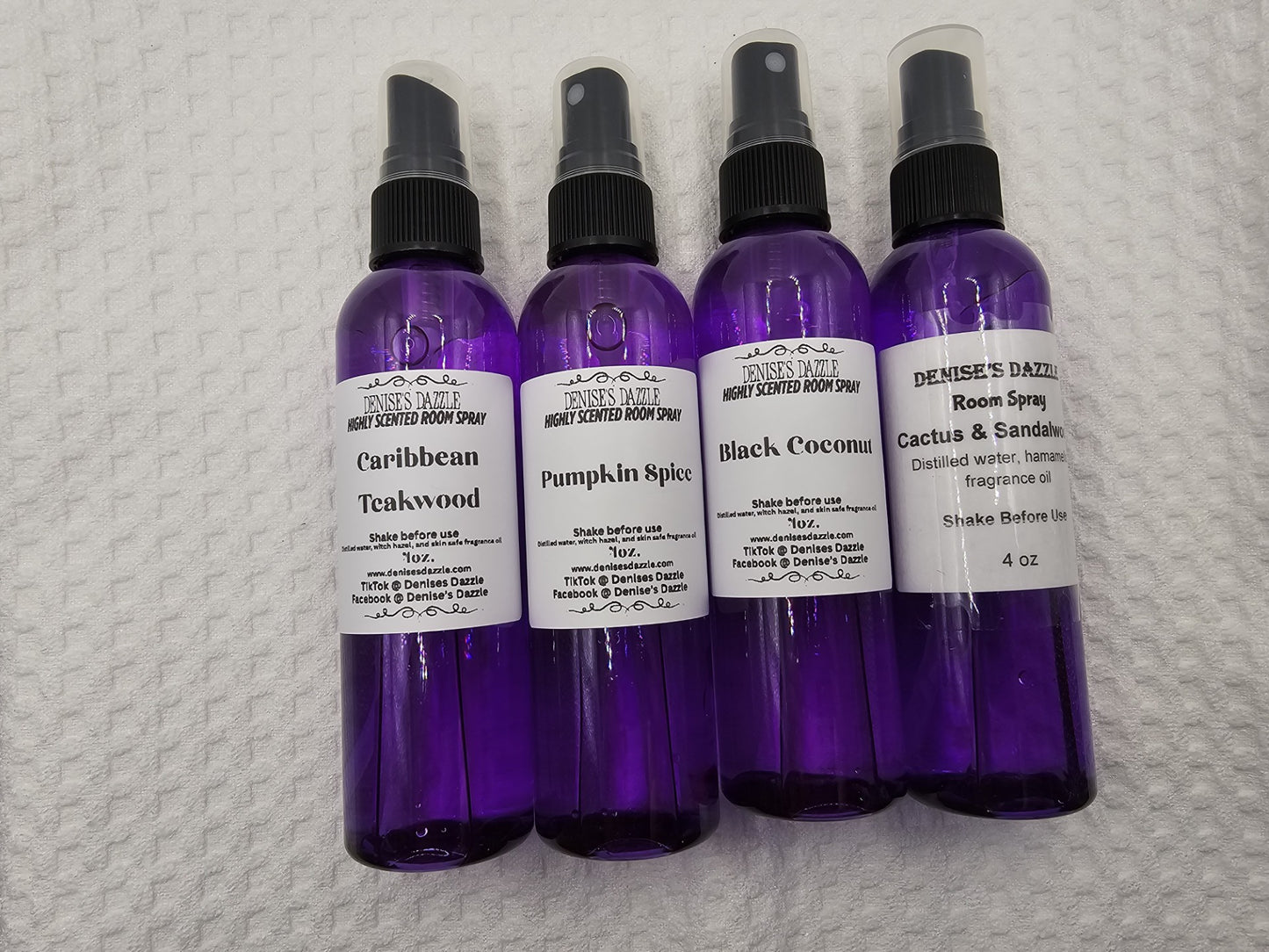 Highly Scented Room Spray - 4oz