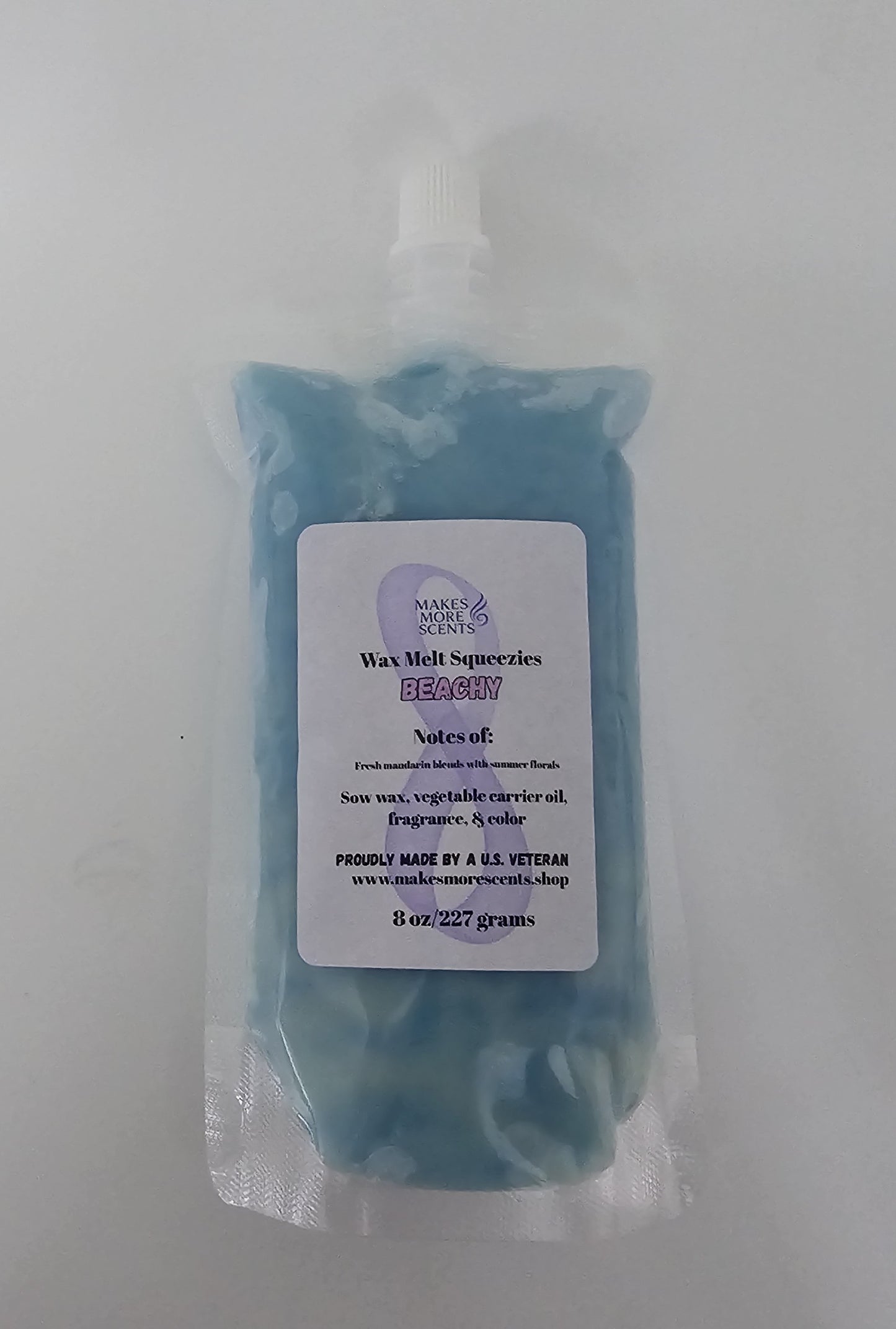 Beachy Wax Melt Squeezies