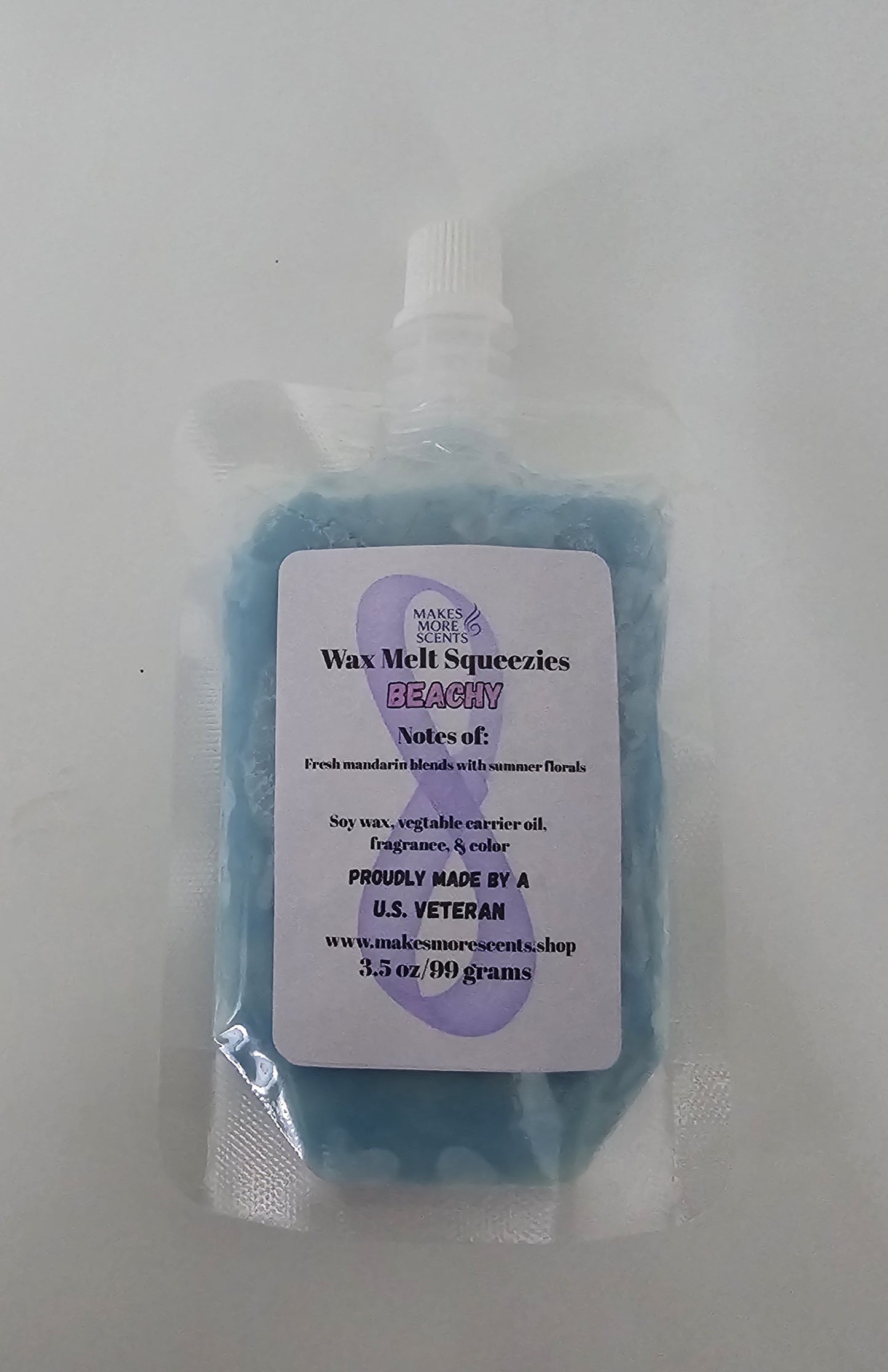Beachy Wax Melt Squeezies