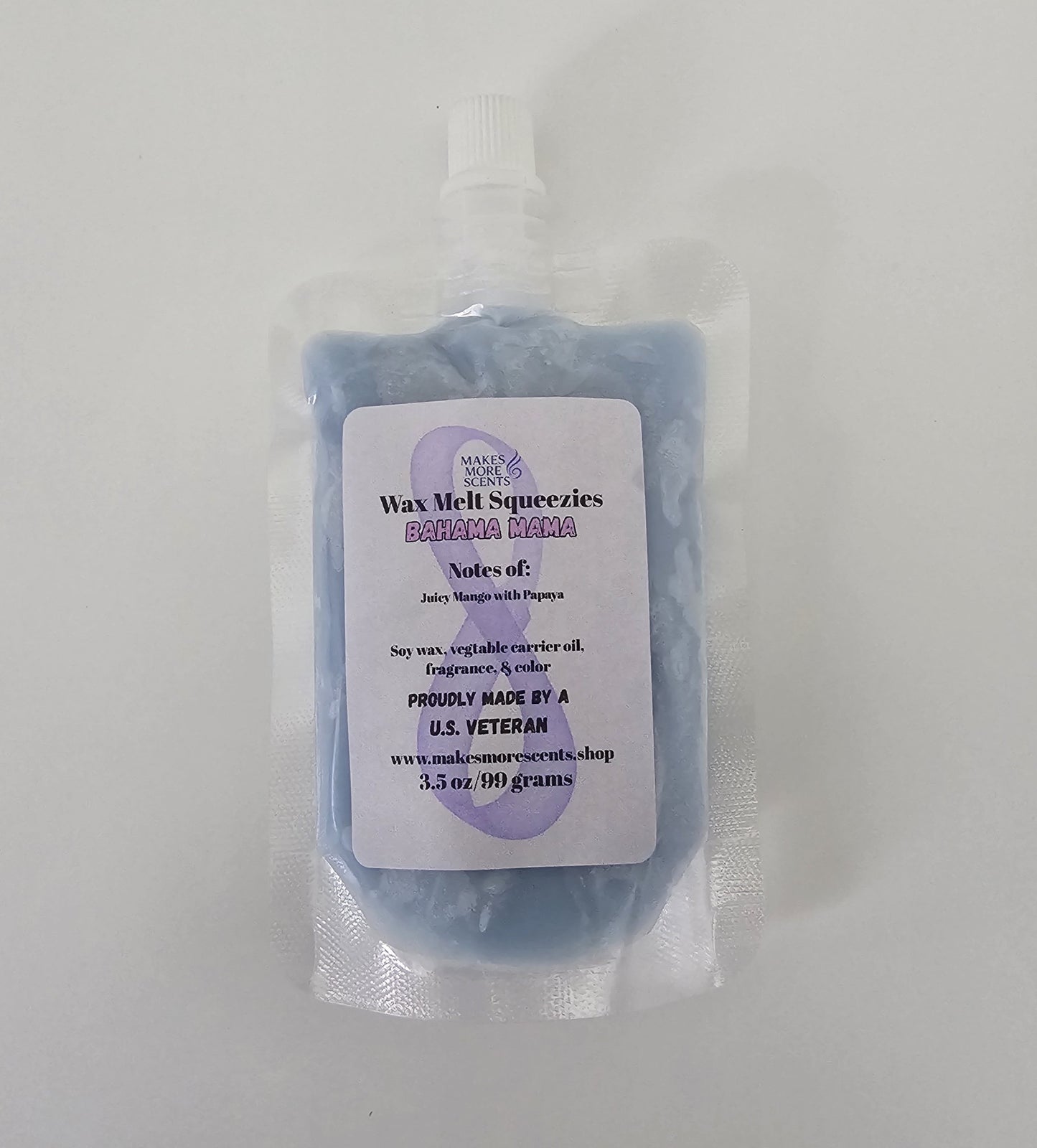 Bahama Mama Wax Melt Squeezies