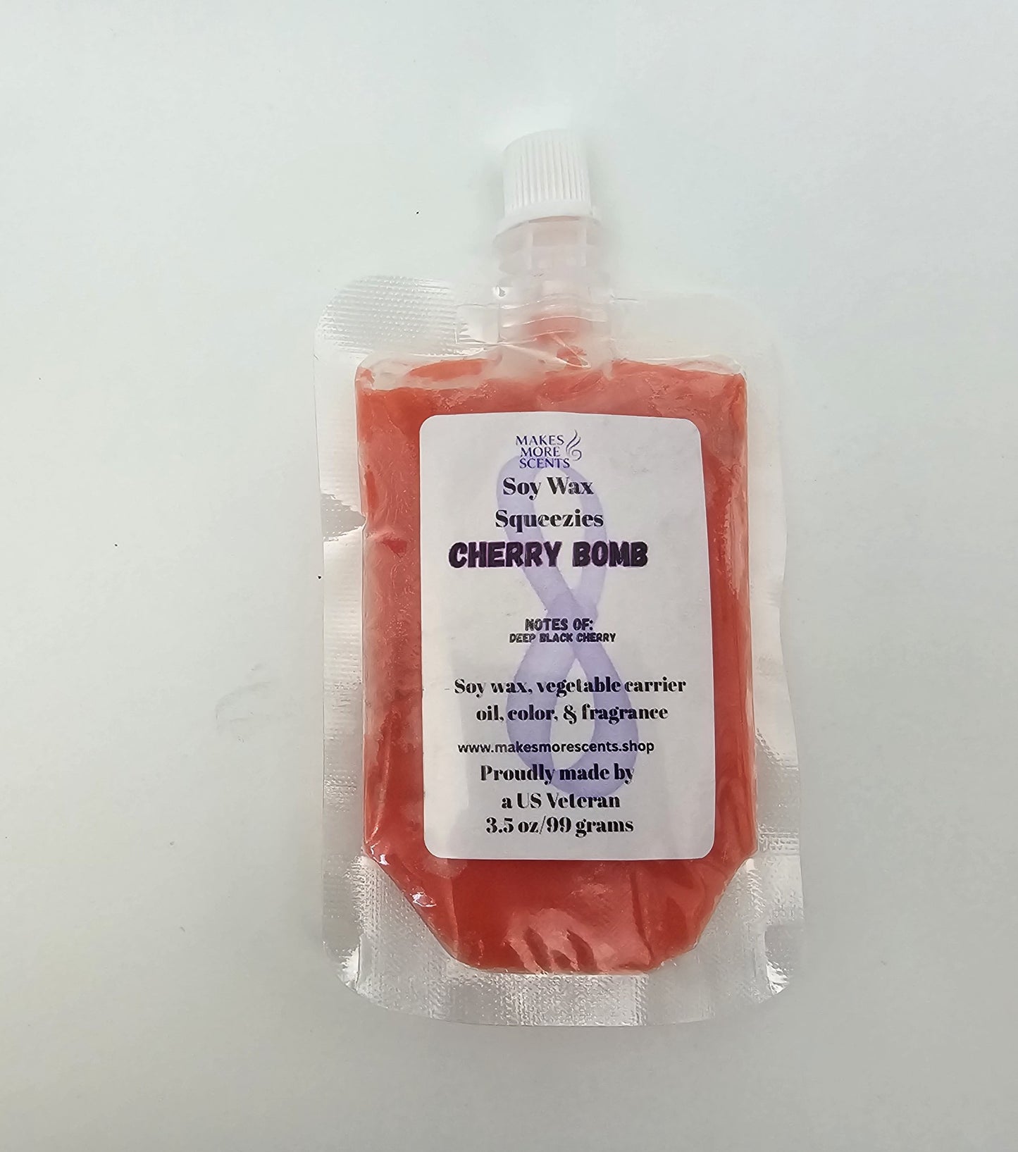 Cherry Bomb Wax Melt Squeezies