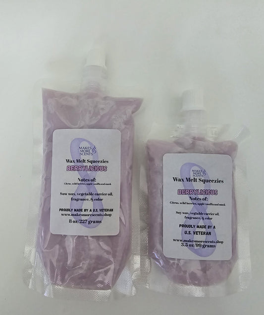 Berrylicious Wax Melt Squeezies
