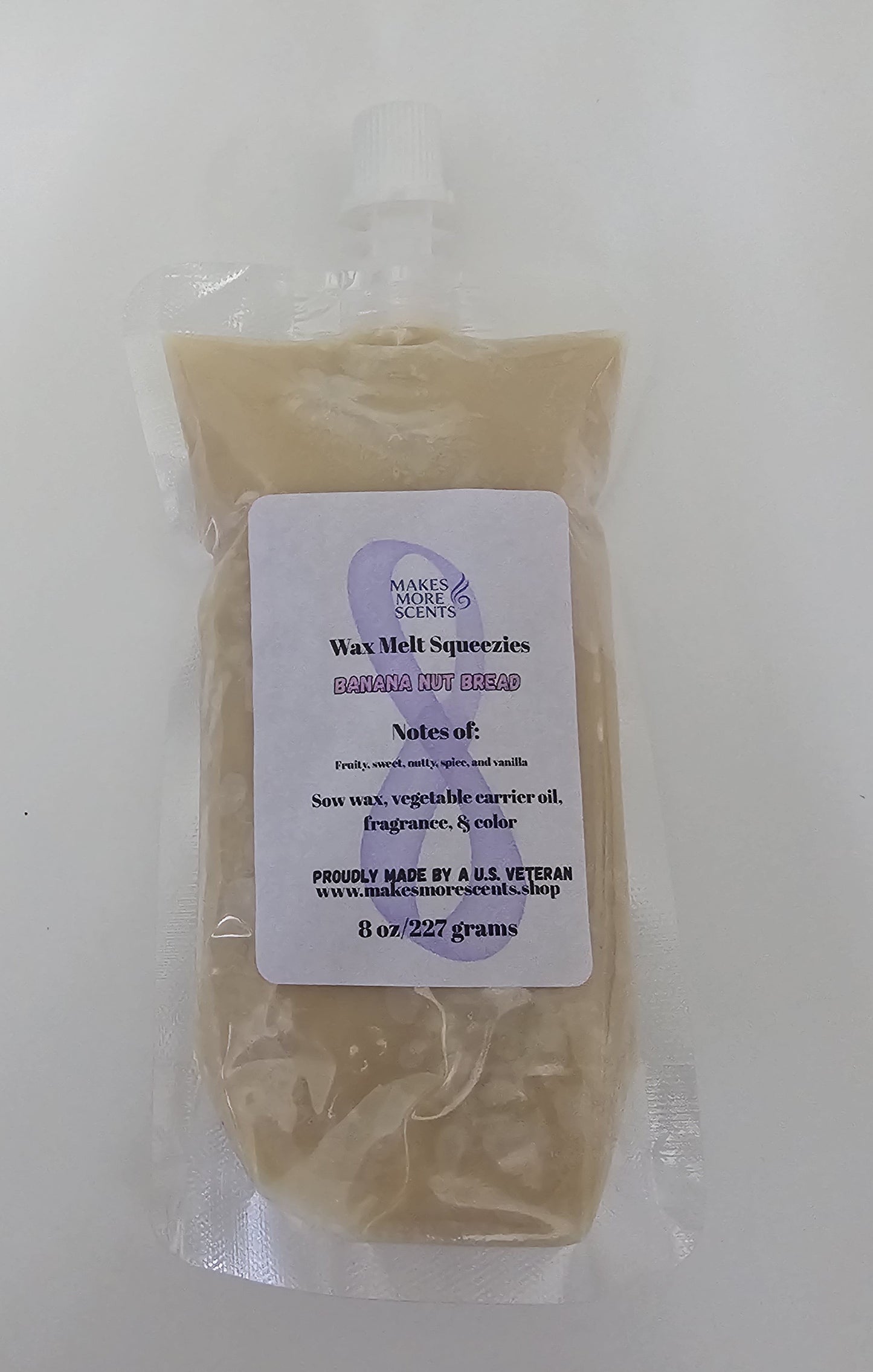 Banana Nut Bread Wax Melt Squeezies