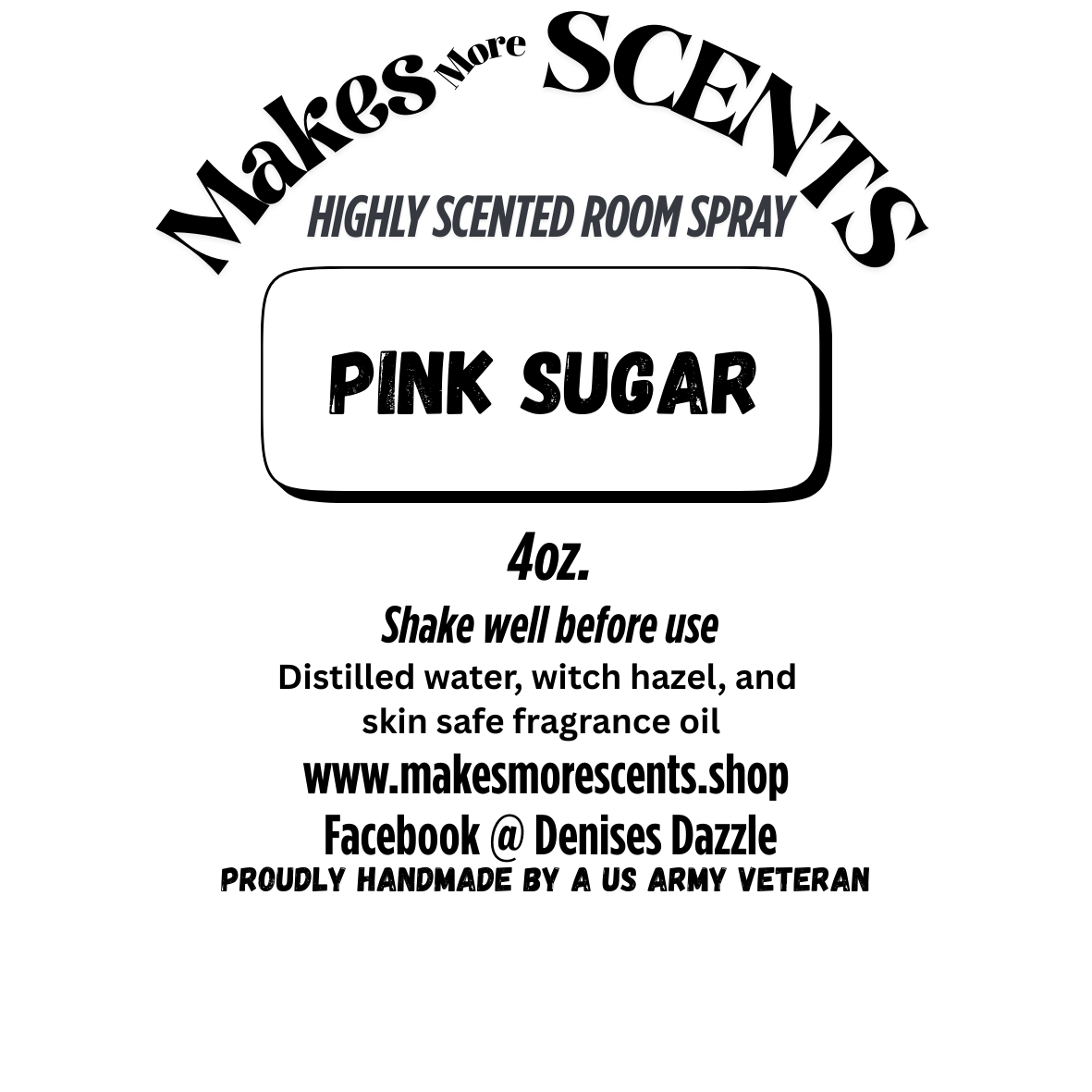 Pink Sugar Highly Scented Room Spray - 4oz