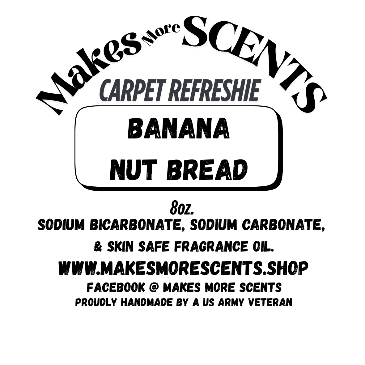 Carpet Refreshie - Banana Nut Bread - 8 oz