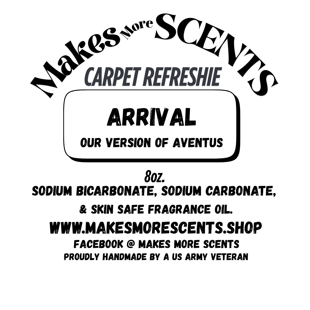 Carpet Refreshie - Arrival (our version of Aventus) - 8 oz