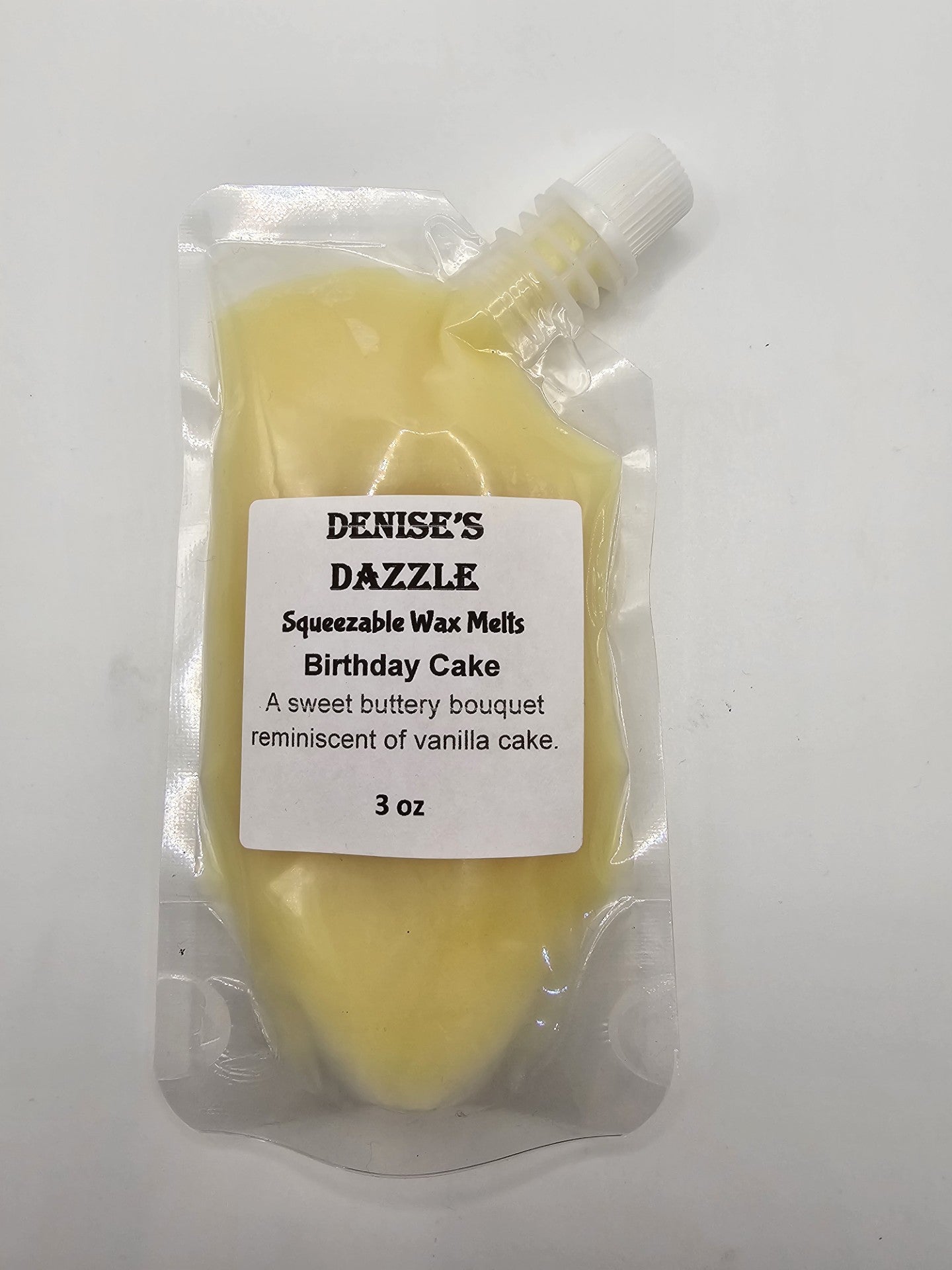 Squeezable Soy Wax Melts - Birthday Cake