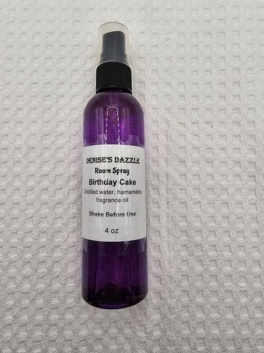 Room Spray - 4oz - Birthday Cake