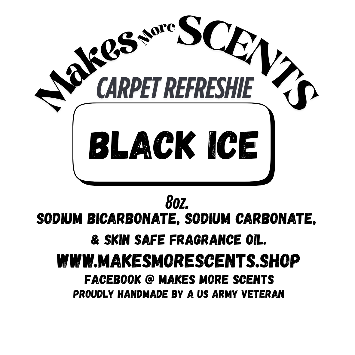 Carpet Refreshie - Black Ice - 8 oz
