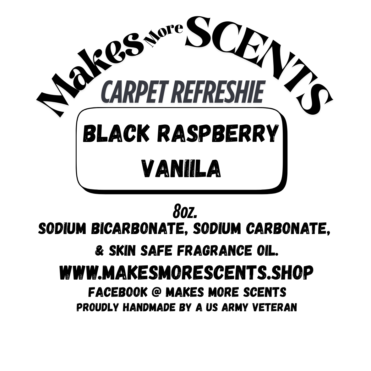 Carpet Refreshie - Black Raspberry Vanilla - 8 oz