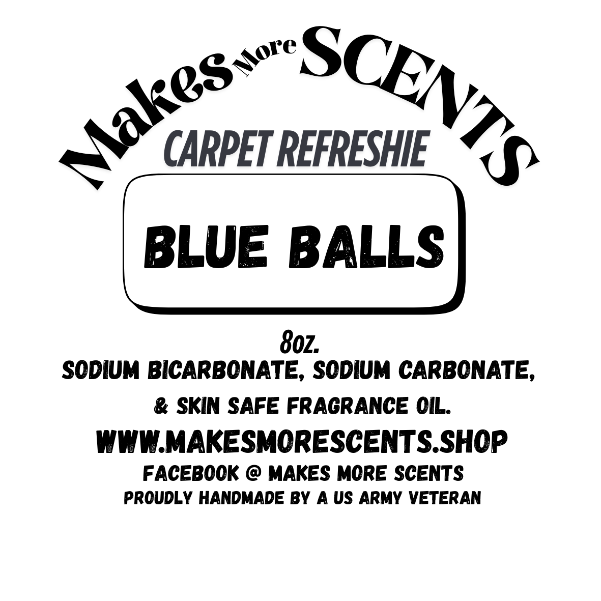 Carpet Refreshie - Blue Balls - 8 oz