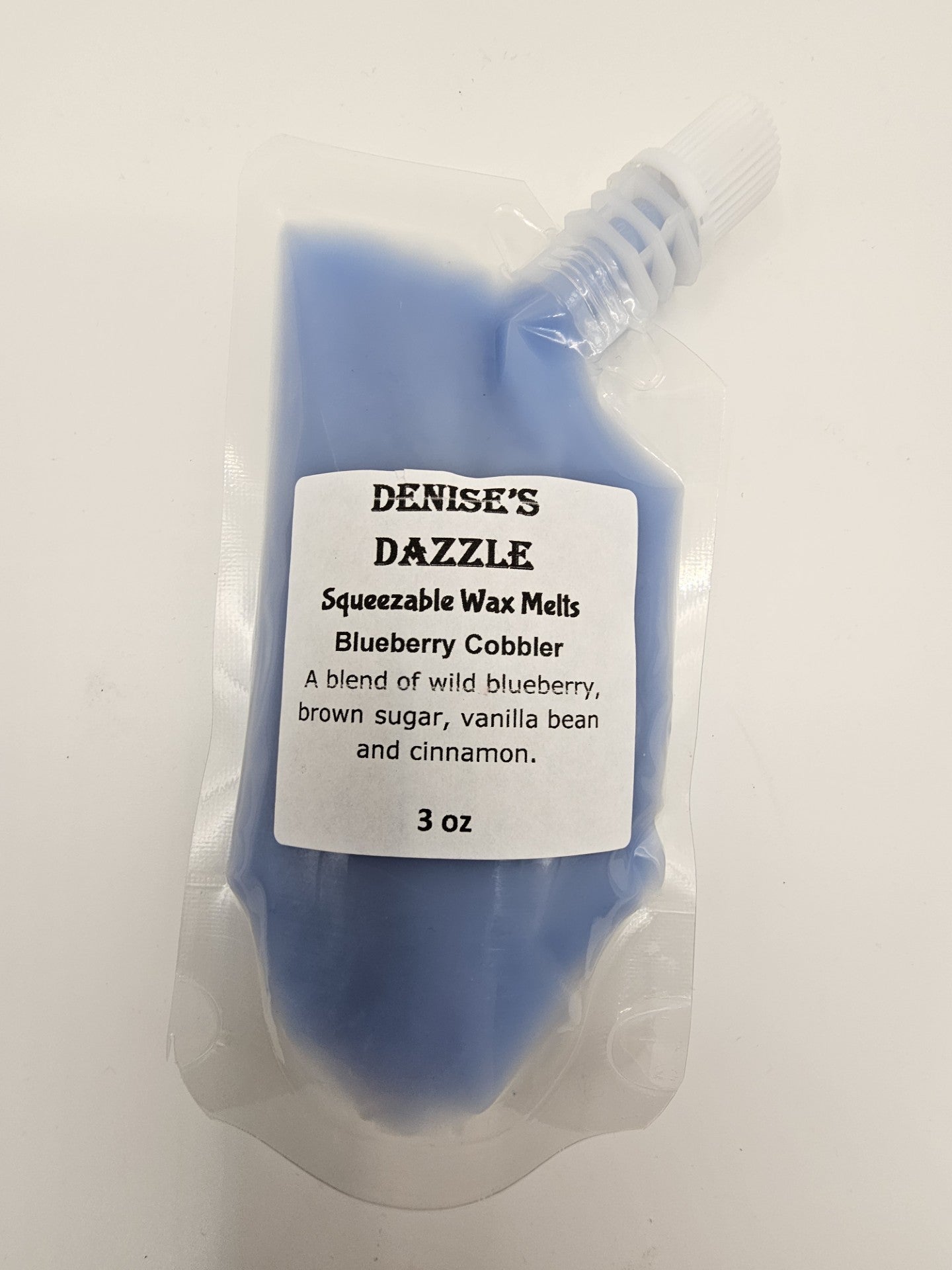 Squeezable Soy Wax Melts - Blueberry Cobbler