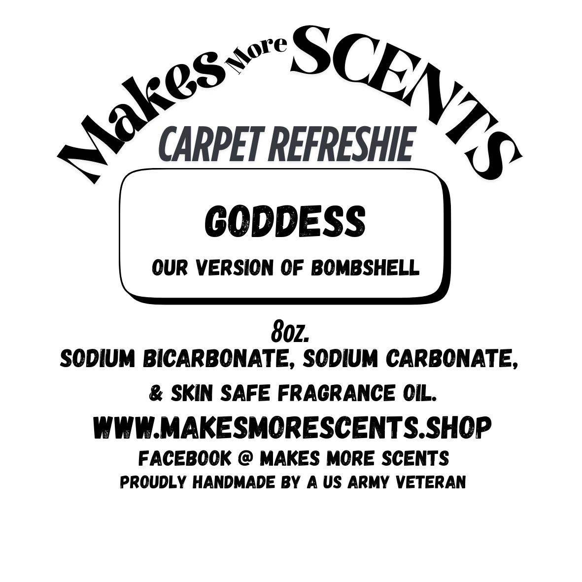 Carpet Refreshie - Goddess (our version of Bombshell) - 8 oz