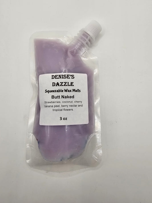 Squeezable Soy Wax Melts - Butt Naked