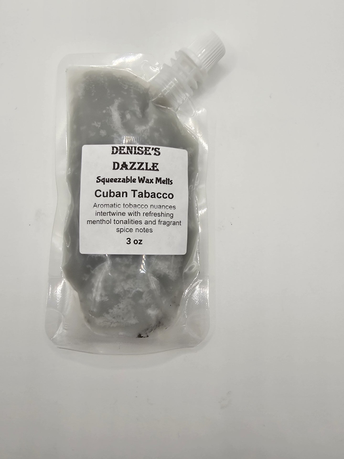 Squeezable Soy Wax Melts - Cuban Tobacco