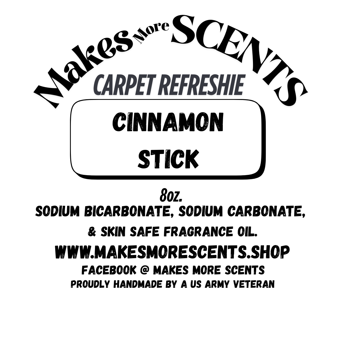 Carpet Refreshie - Cinnamon Stick - 8 oz