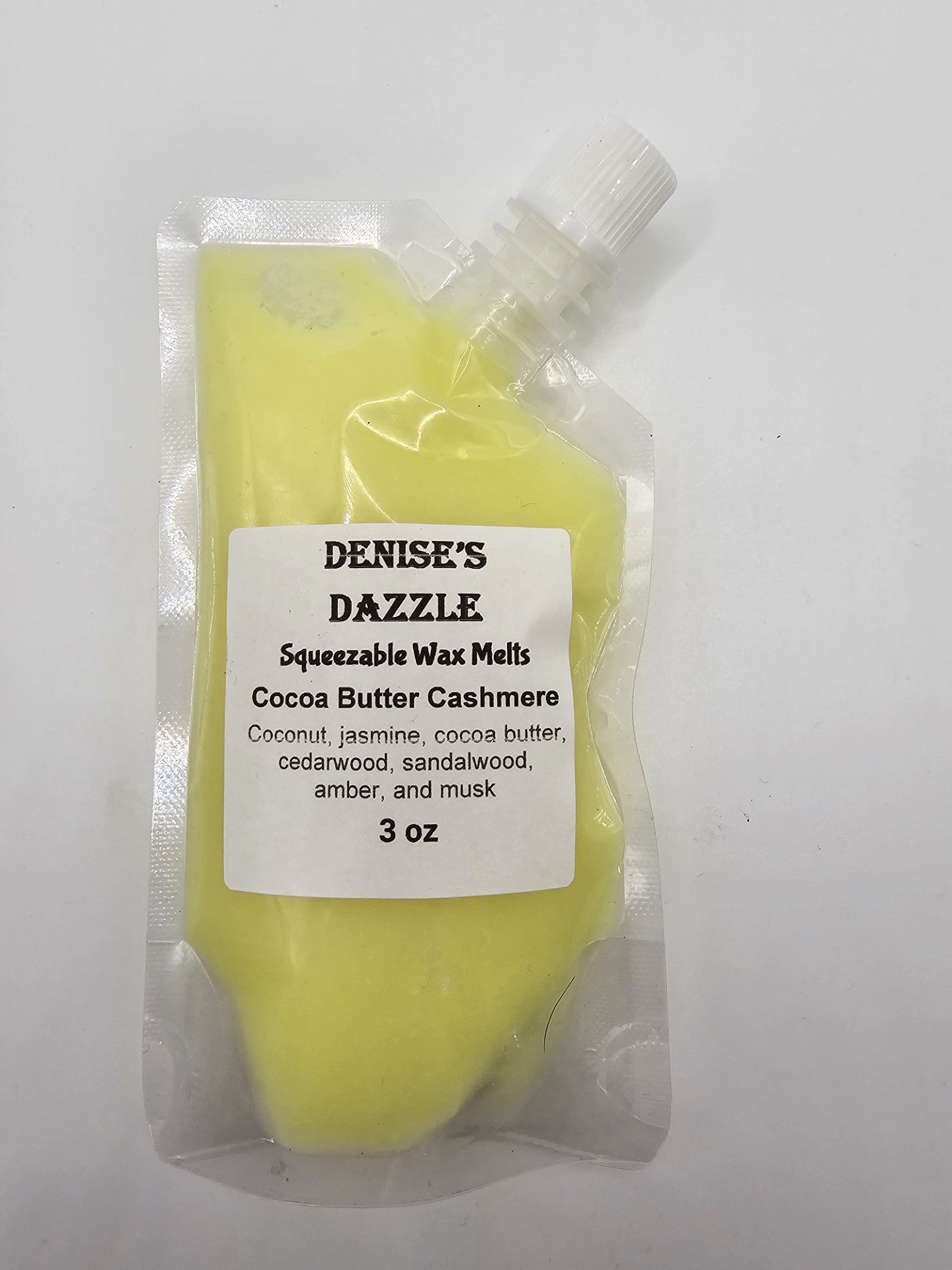 Squeezable Soy Wax Melts - Cocoa Butter Cashmere