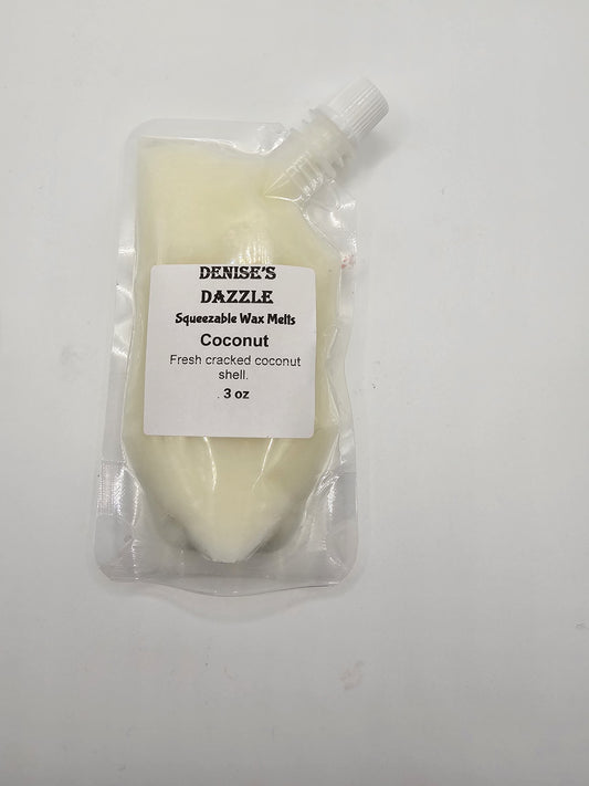 Squeezable Soy Wax Melts - Coconut