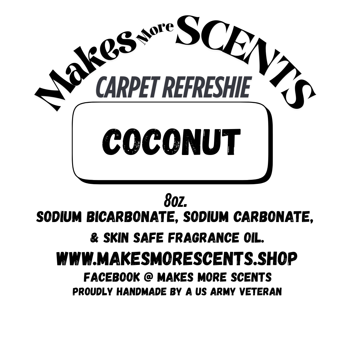 Carpet Refreshie - Coconut - 8 oz