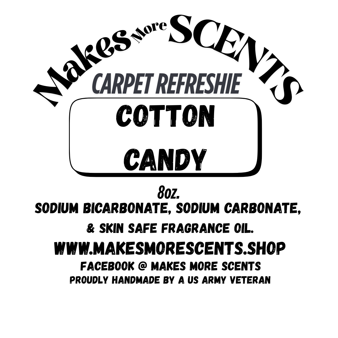 Carpet Refreshie - Cotton Candy - 8 oz
