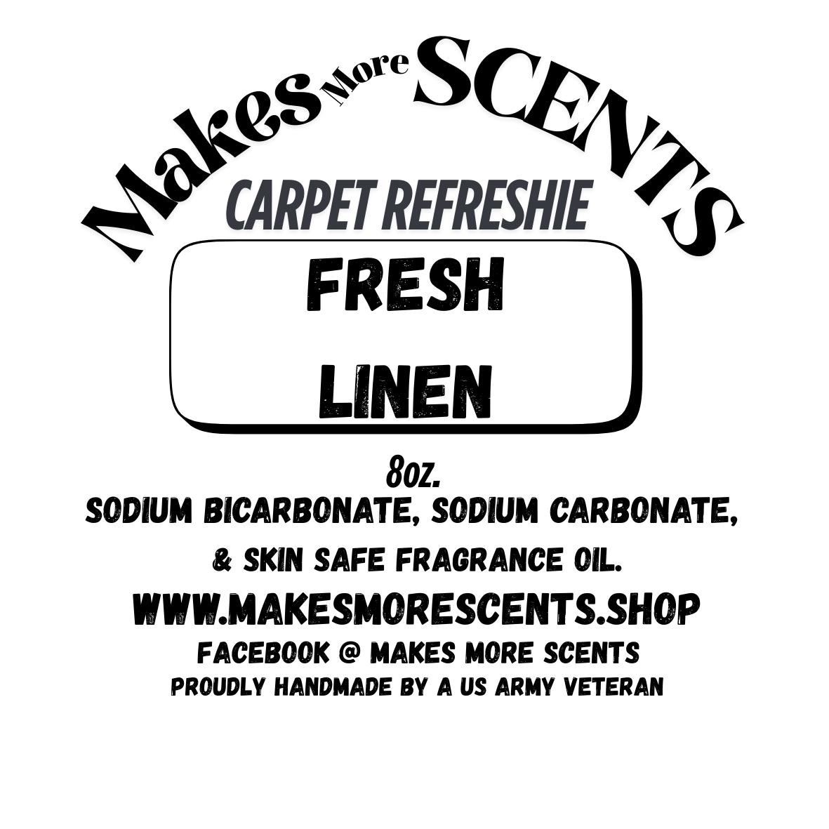 Carpet Refreshie - Fresh Linen - 8 oz