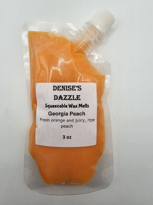 Squeezable Soy Wax Melts - Georgia Peach