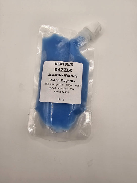Squeezable Soy Wax Melts - Island Margarita