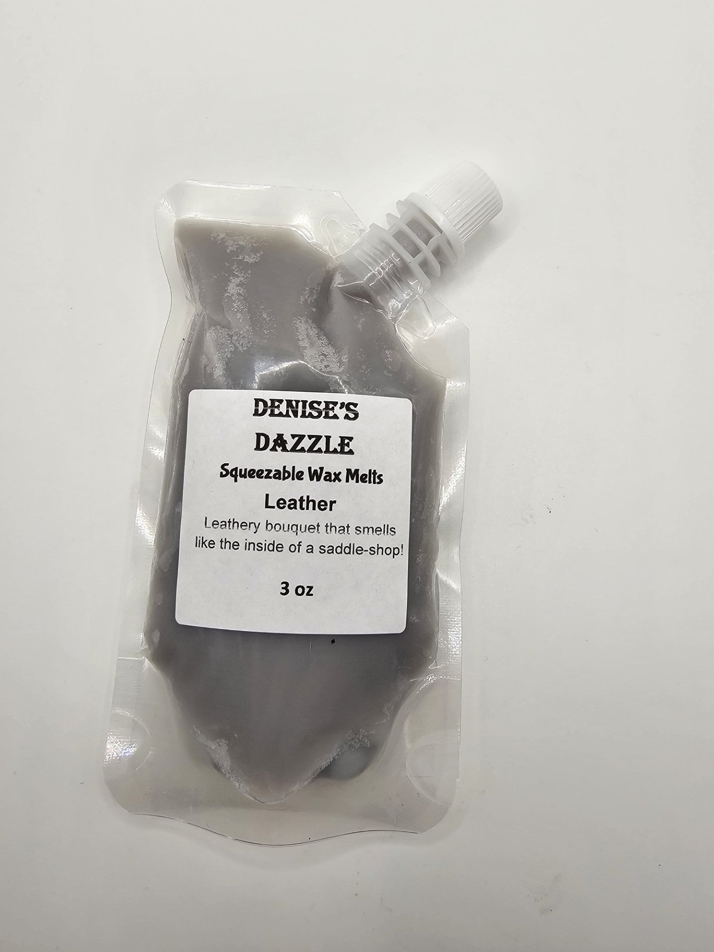 Squeezable Soy Wax Melts - Leather