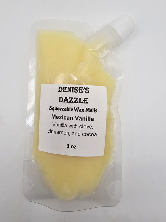 Squeezable Soy Wax Melts - Mexican Vanilla