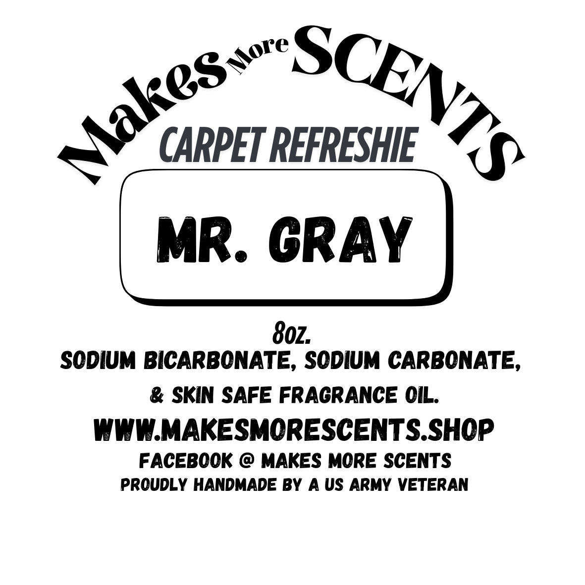 Carpet Refreshie - Mr. Gray - 8 oz