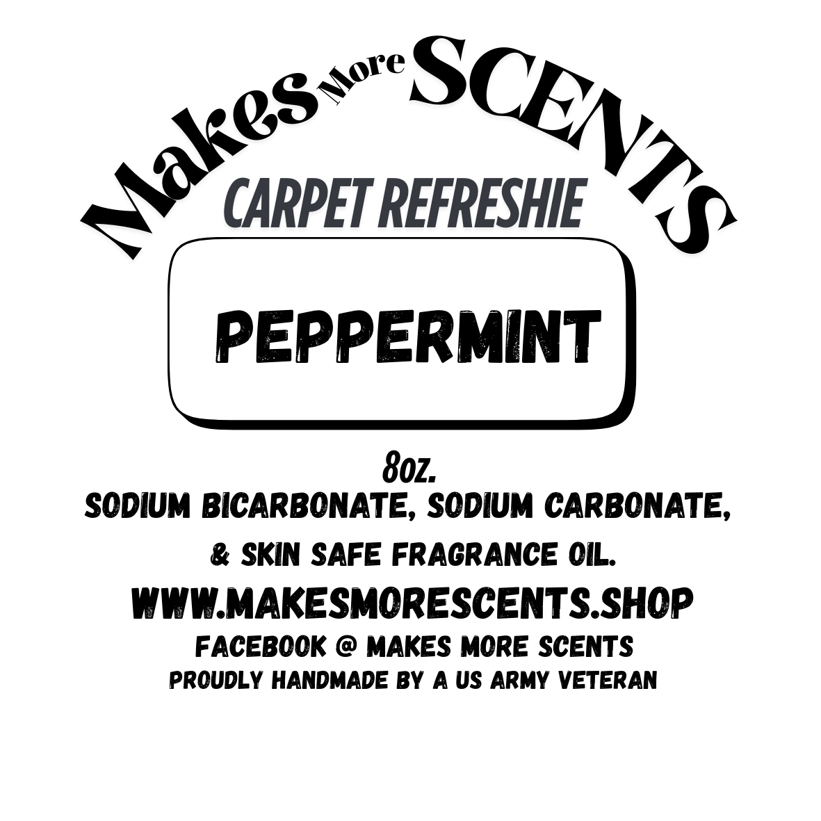 Carpet Refreshie - Peppermint - 8 oz