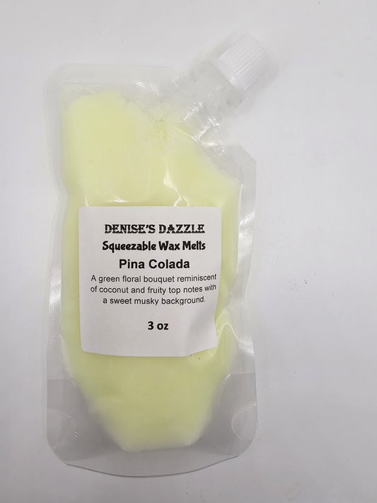 Squeezable Soy Wax Melts - Pina Colada