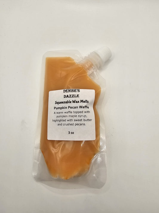 Squeezable Soy Wax Melts - Pumpkin Pecan Waffle