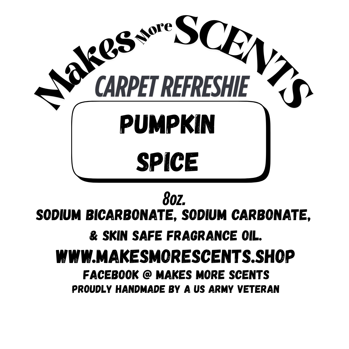 Carpet Refreshie - Pumpkin Spice - 8 oz