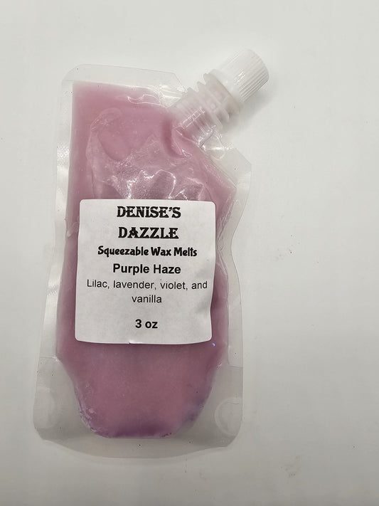 Squeezable Soy Wax Melts - Purple Haze