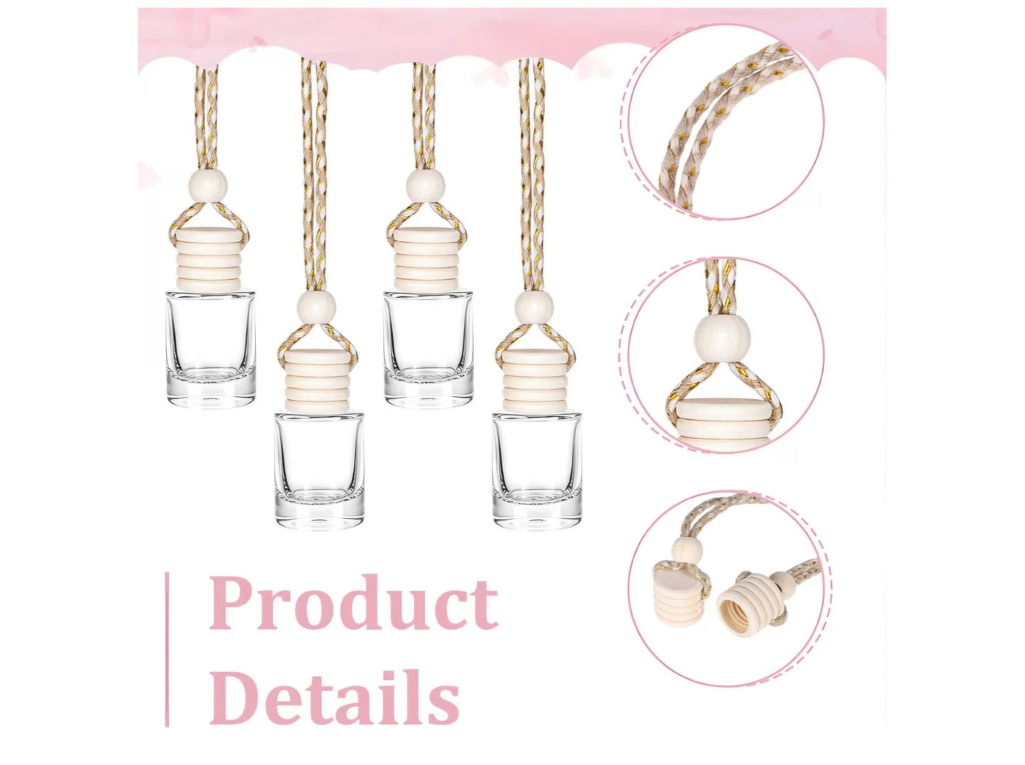 Makes More Scents - Car Freshener Diffuser - Fresh Linen - 8 ml