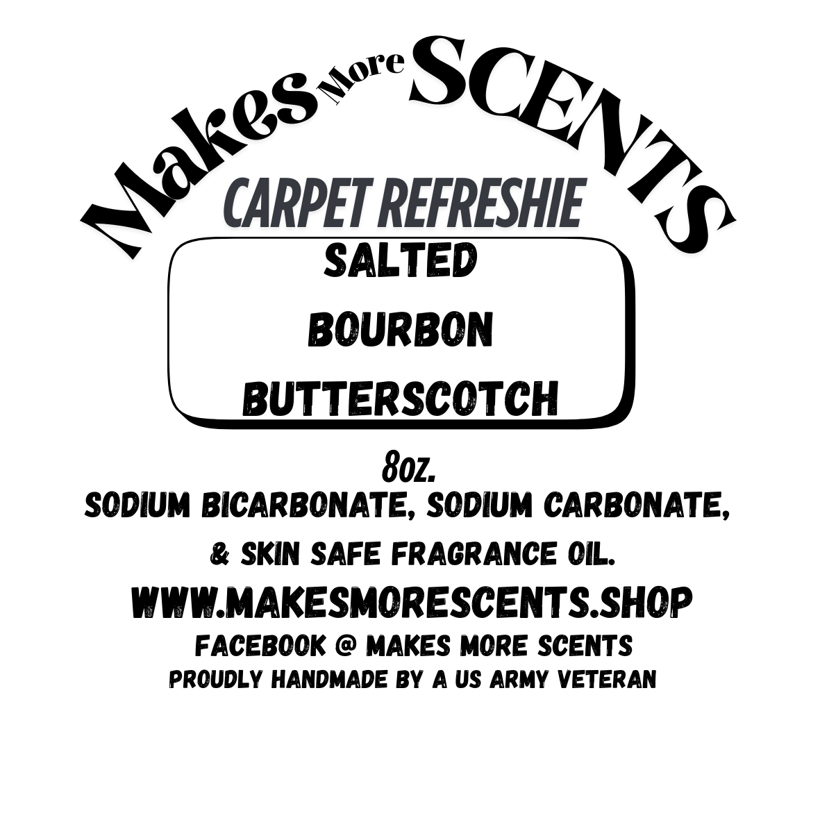 Carpet Refreshie - Salted Bourbon Butterscotch - 8 oz